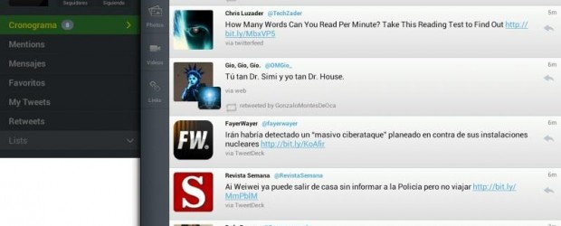 Descargar Tweetcaster gratis, el mejor cliente de Twitter para tablets con Android