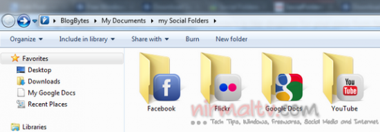 Social-folders