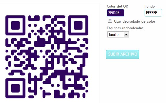 codigos qr colores