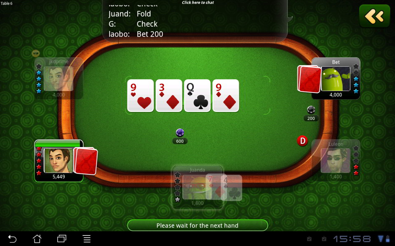 juego poker para android gratis