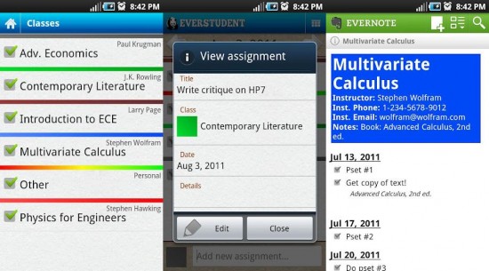 Everstudent para Android Everstudent para Android