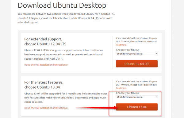 descargar ISO ubuntu